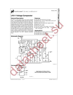 LP311M datasheet  